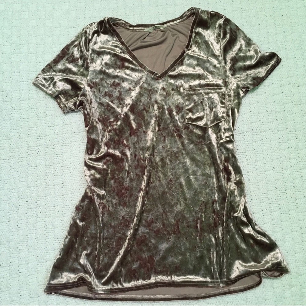 Velvet Legging Tee Women’s Rose Smoke Top Shirt